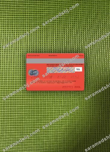 USA Credit Suisse Bank mastercard photolook back